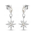 Earring Drop Silver - Cora