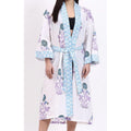 Kimono Cotton - Blue Dahlia