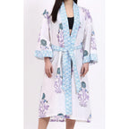 Kimono Cotton - Blue Dahlia