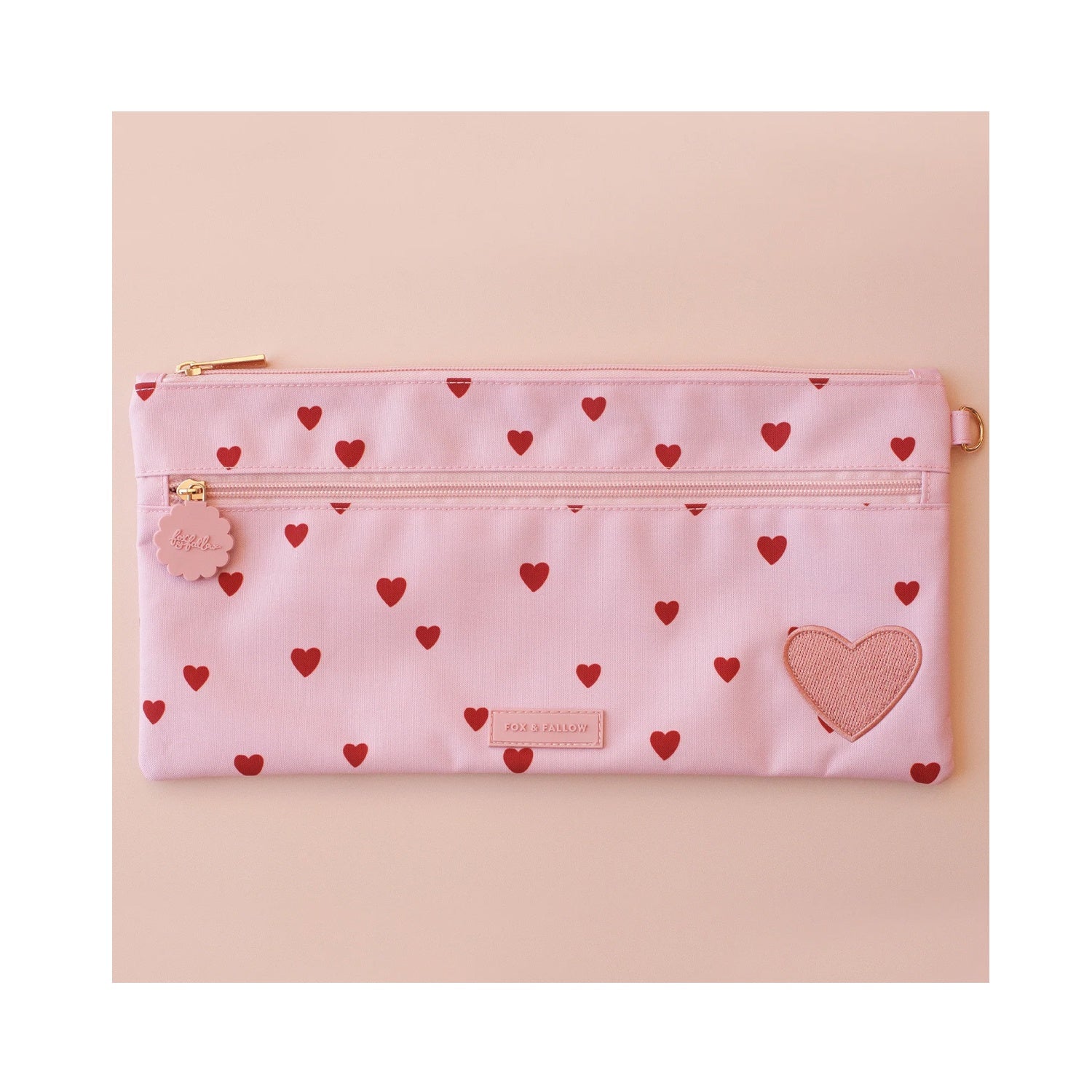 Pencil Case - Little hearts large