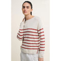 Top Bobbie - Natural & Terracotta