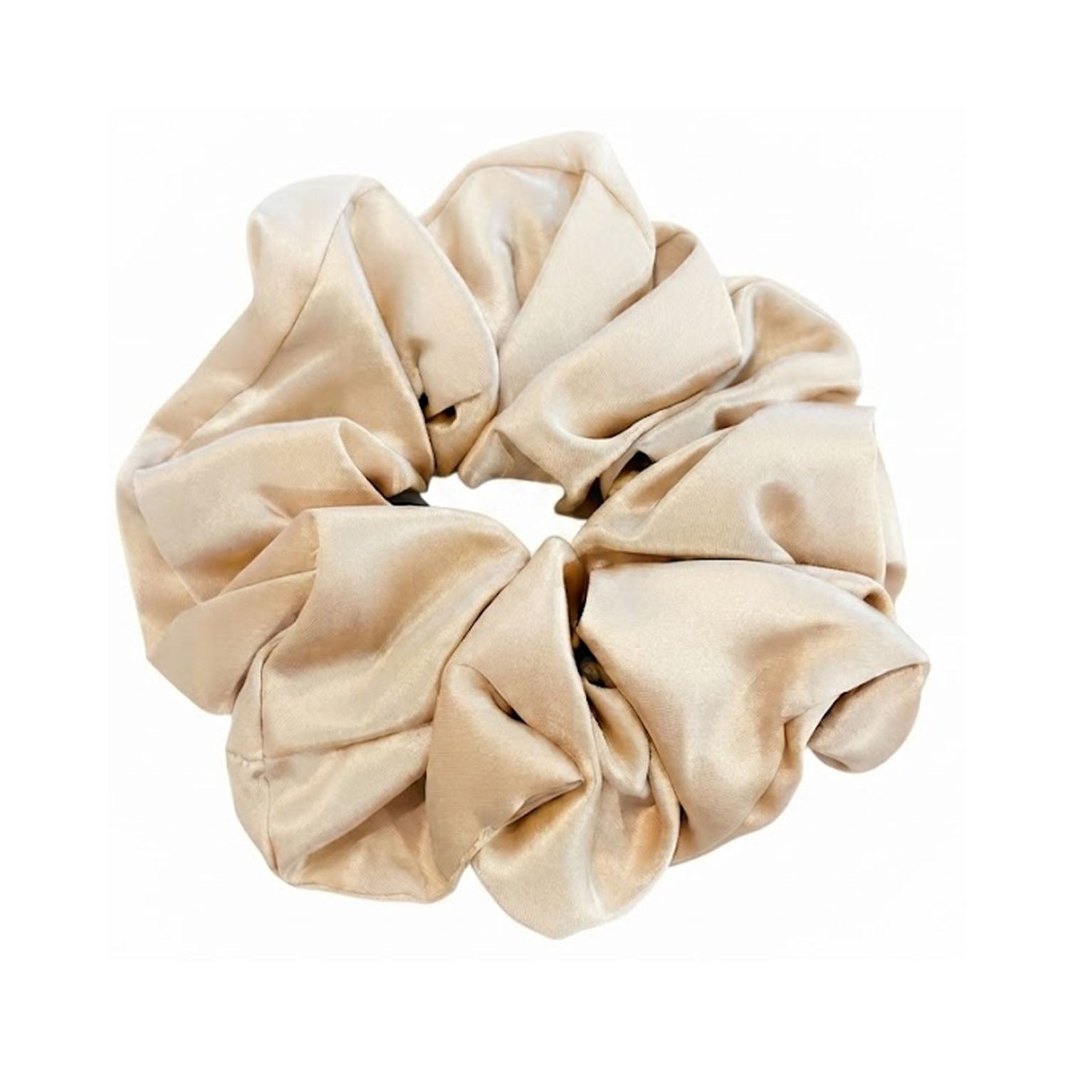 Silk Scrunchie - Champagne