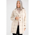 Jacket Marshall Knit - Beige Check