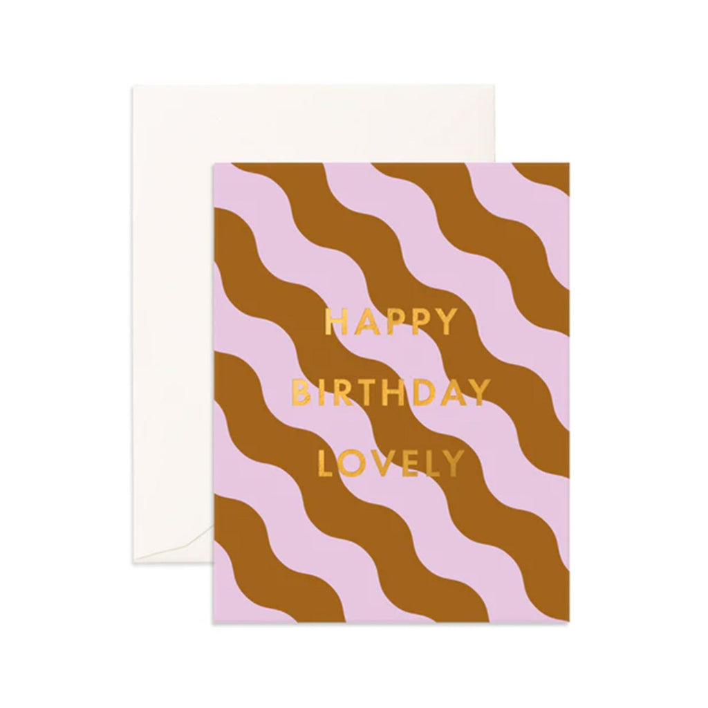 Card Birthday Ripple Lovely