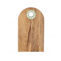 Board - Mila Wood Serve Board - Seafoam/Ivory
