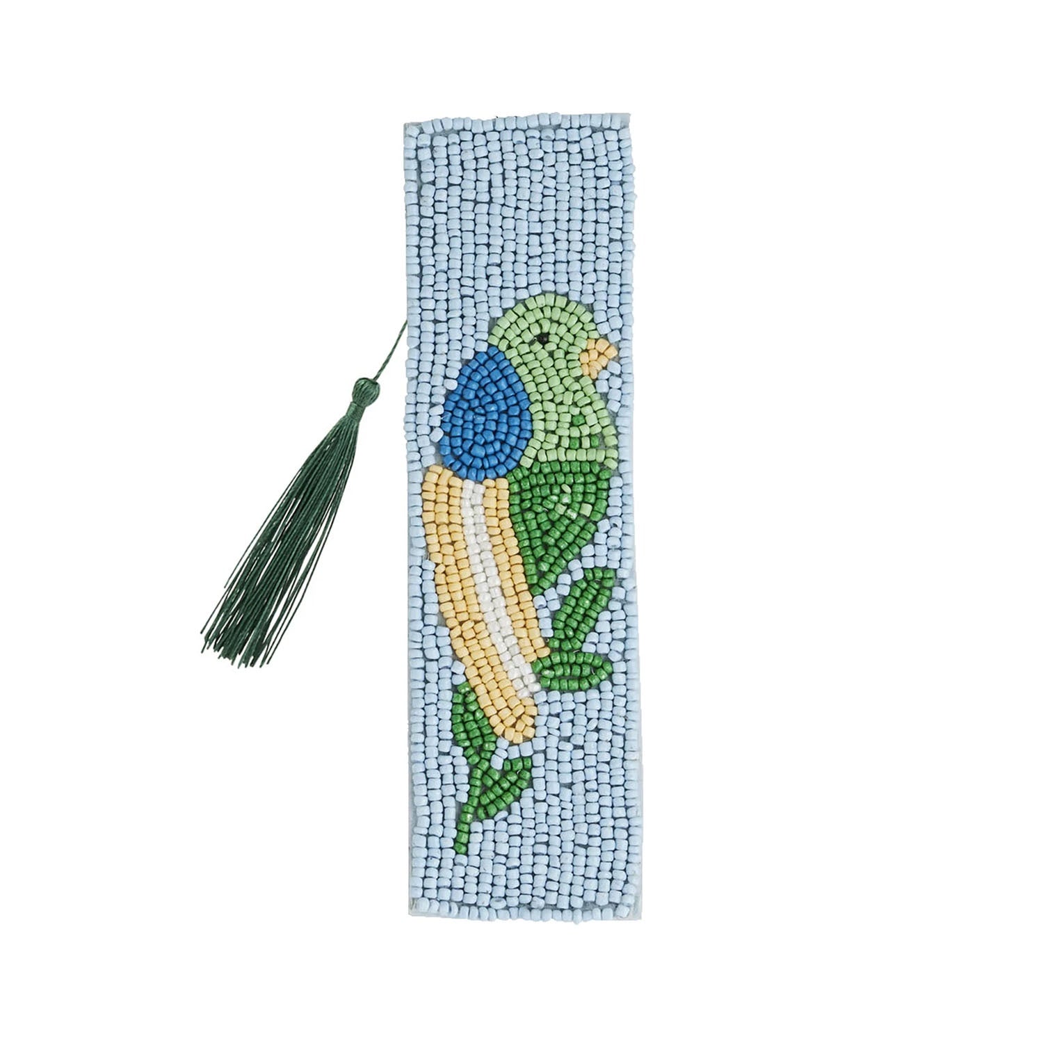 Book Mark Beaded Bluebell Blue