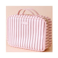 Cosmetic Bag - Rose Pinstripe