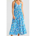 Dress Solmar - Azure Bloom
