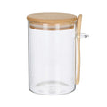Glass Canister w Spoon