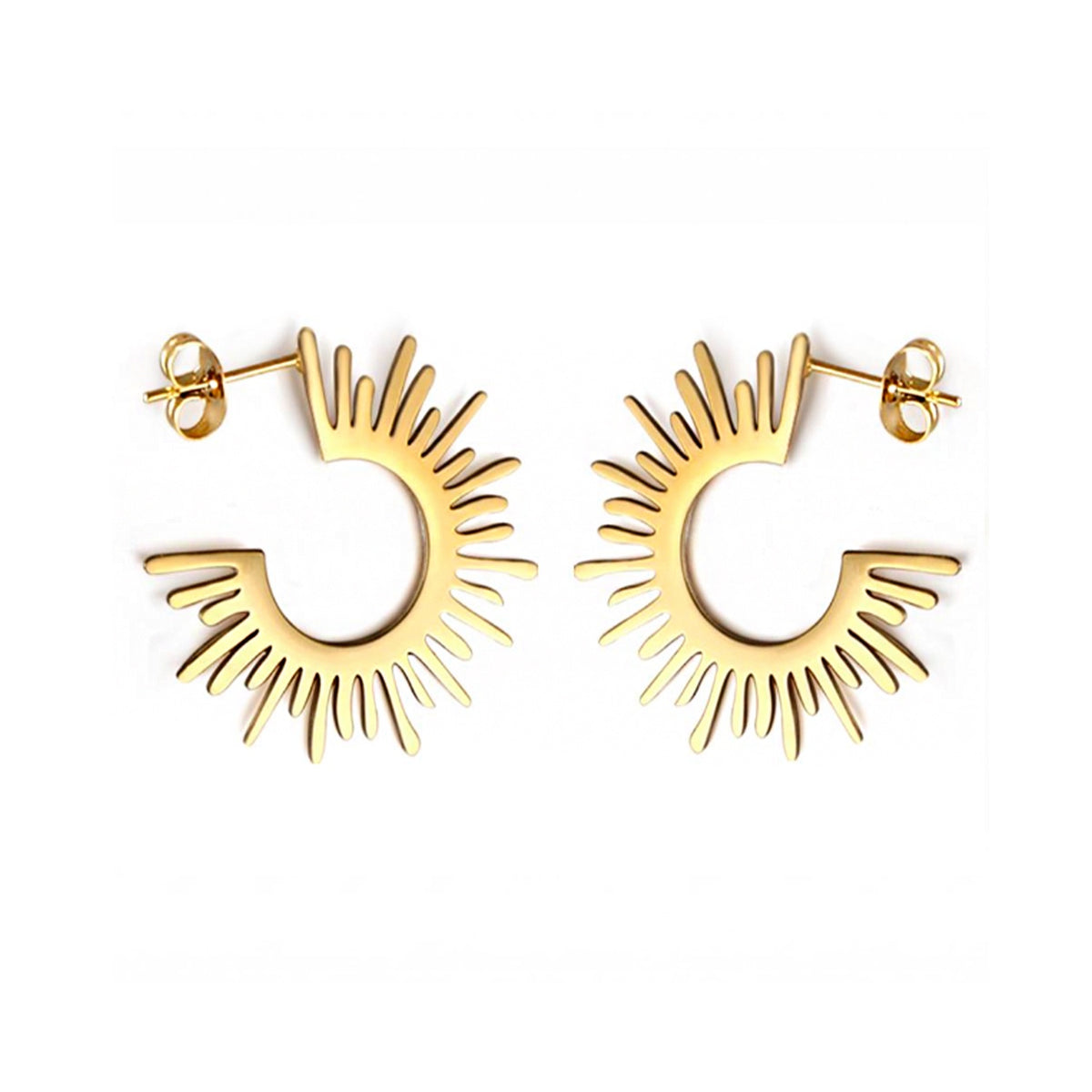 Earring C-Hoop Gold - Arabella