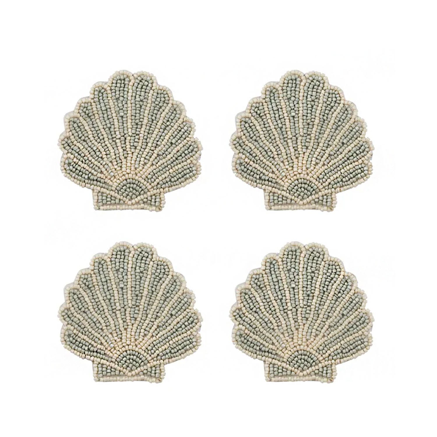 Coasters Beaded - Venus S/4 Seafoam