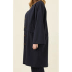 Coat Farida Convertible - Navy