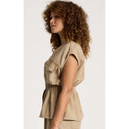 Vest Bodhi Denim - Fawn