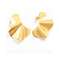 Earring Stud Gold - Soleil
