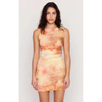 Dress Aria Mesh Mini - Watercolour Floral