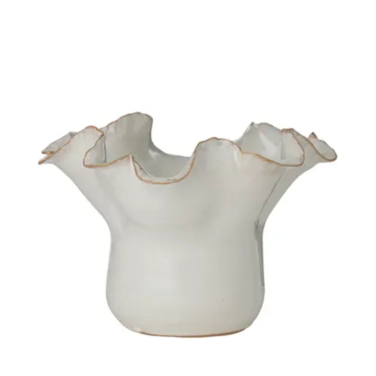 Vessel Paloma 25x16.5cm Ivory