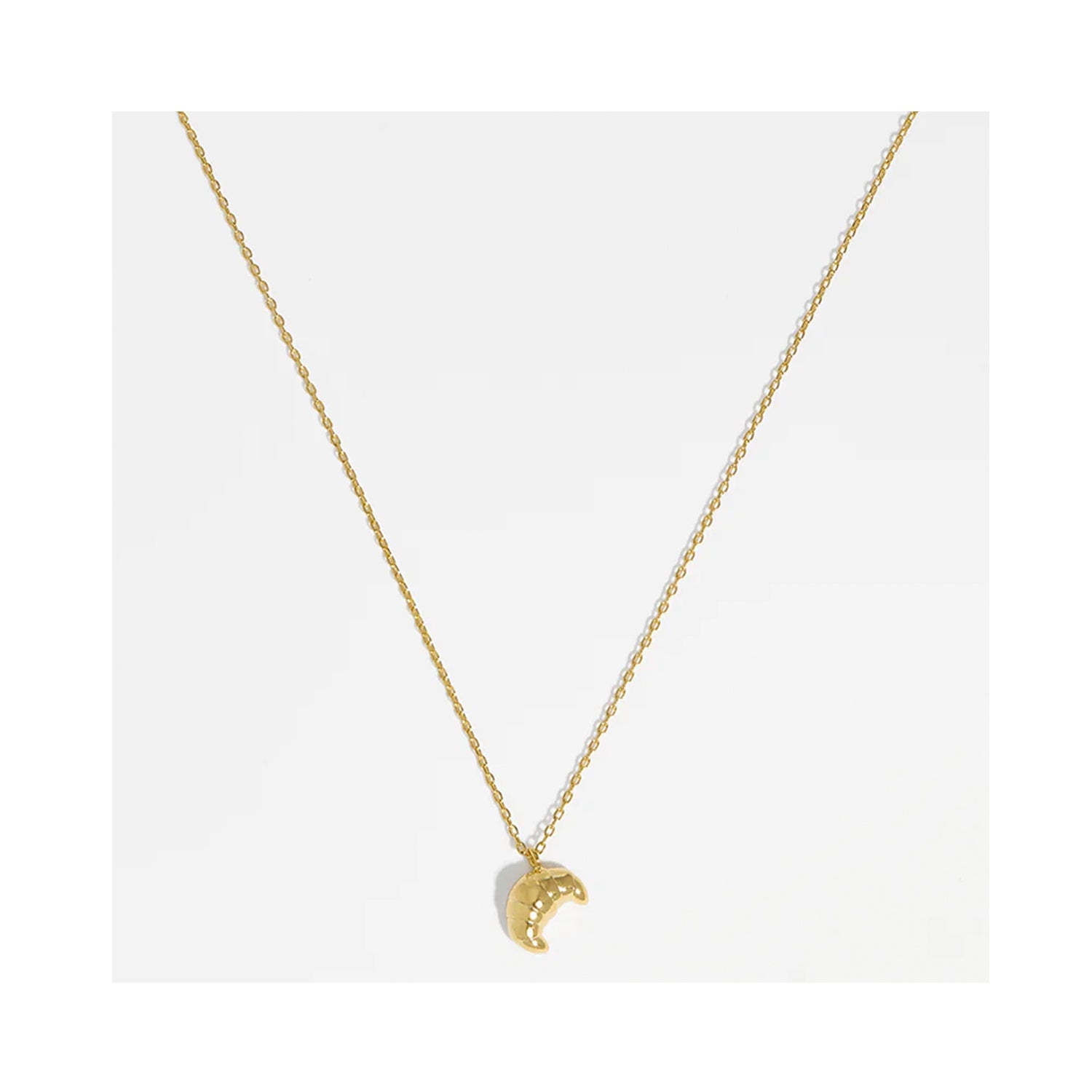Necklace Croissant - Gold Plated