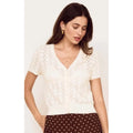 Knit Cardi Top Calla - Ivory