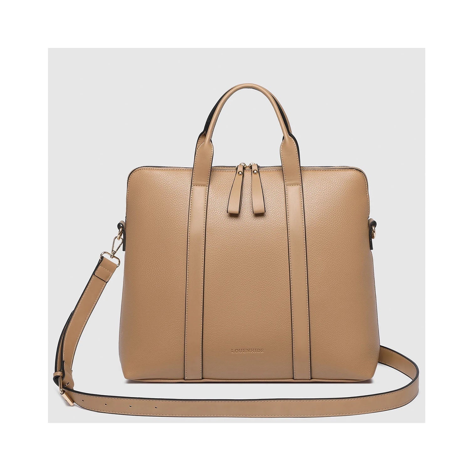 Rhodes Laptop Bag - Latte - Latte