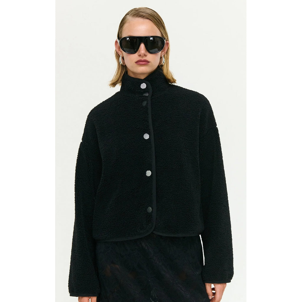 Jacket - Katya Crop Sherpa