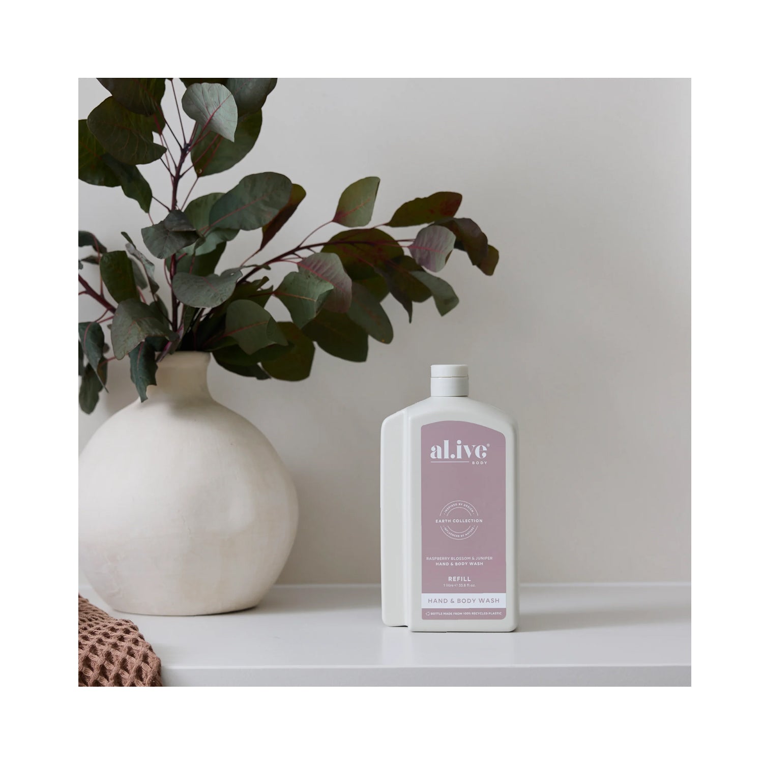 Hand & Body Wash Refill 1L - Raspberry Blossom & Juniper