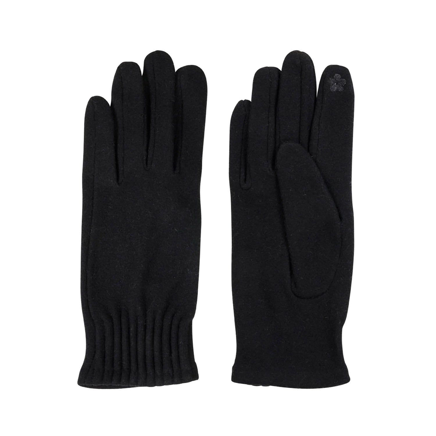 Gloves Berber Rib - Black