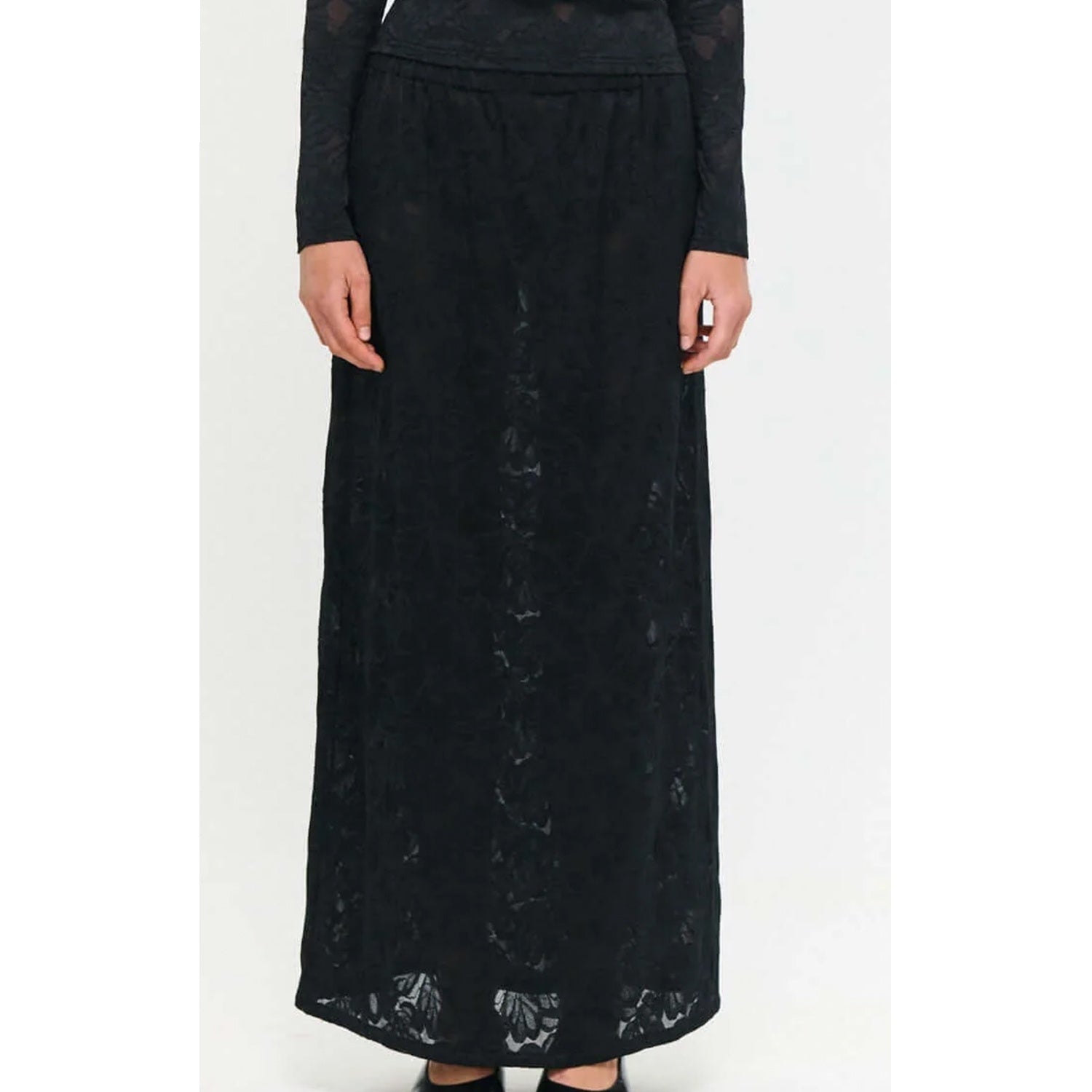 Skirt - Astrid Sheer Lace Maxi