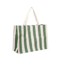 Beach Bag Carryall The Vacay - Olive Stripe