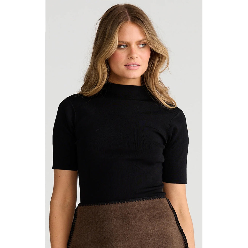 Top Knit Noah - Black