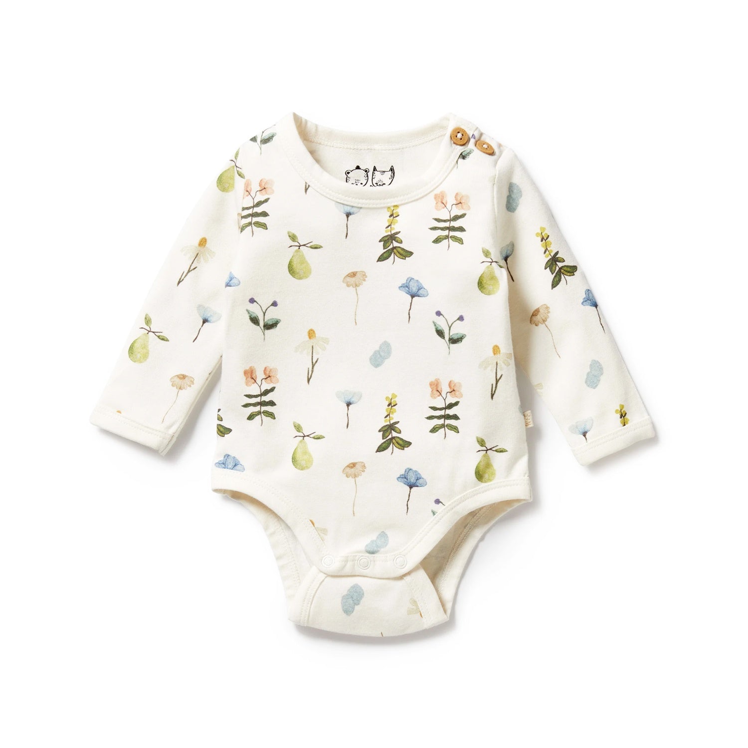 Baby Bodysuit Organic Cotton - Petit Garden