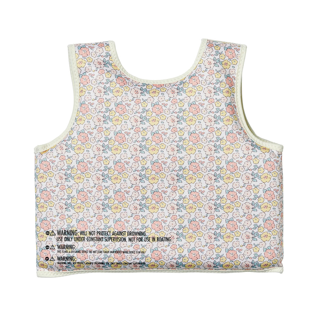 Kids Swim Vest 3-6 Into the Garden Ditsy Floral