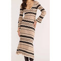 Dress Sabrina Wave Knit Midi