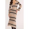 Dress Sabrina Wave Knit Midi