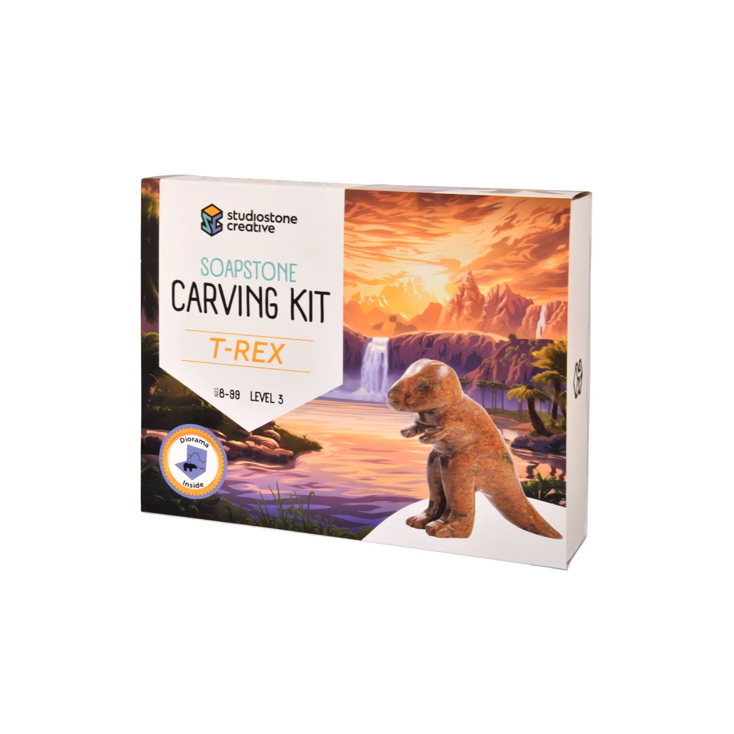 Stone Carving Kit - T Rex