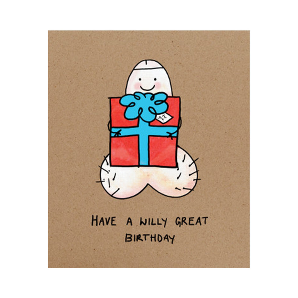 Card HB Willy Great