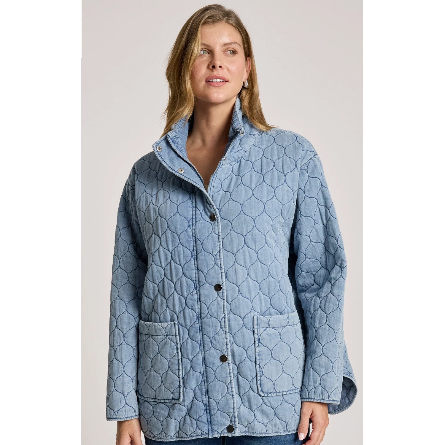 Jacket - Sansi Quilted Denim
