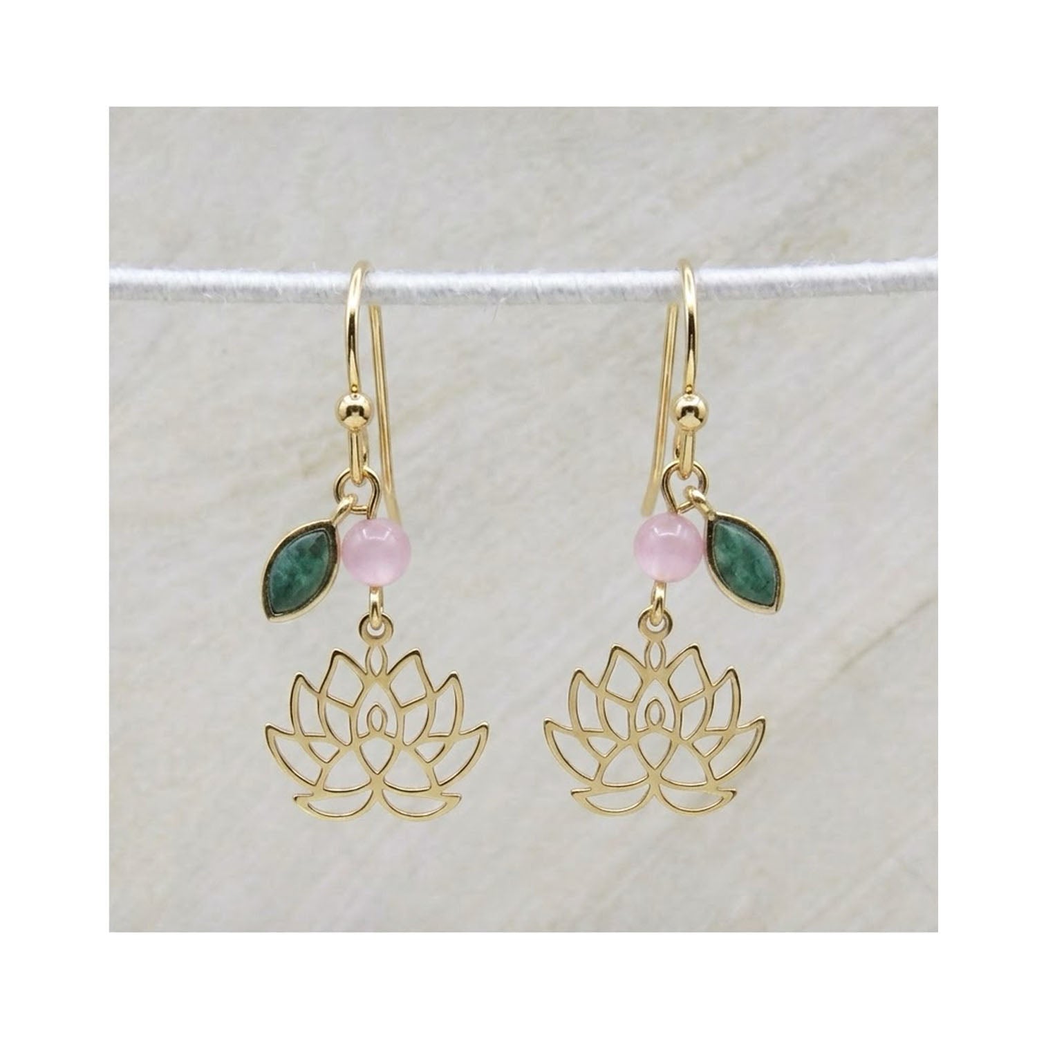 Earrings-Cherished in gold