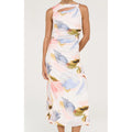 Dress Valea Midi Mesh - Watercolour Floral