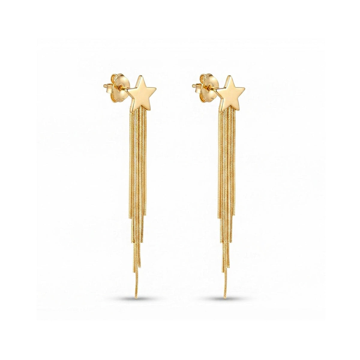 Earring Drop Gold - Violette