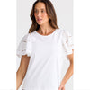 Top Chloe Tee White
