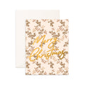 Card Christmas Redwood Vine