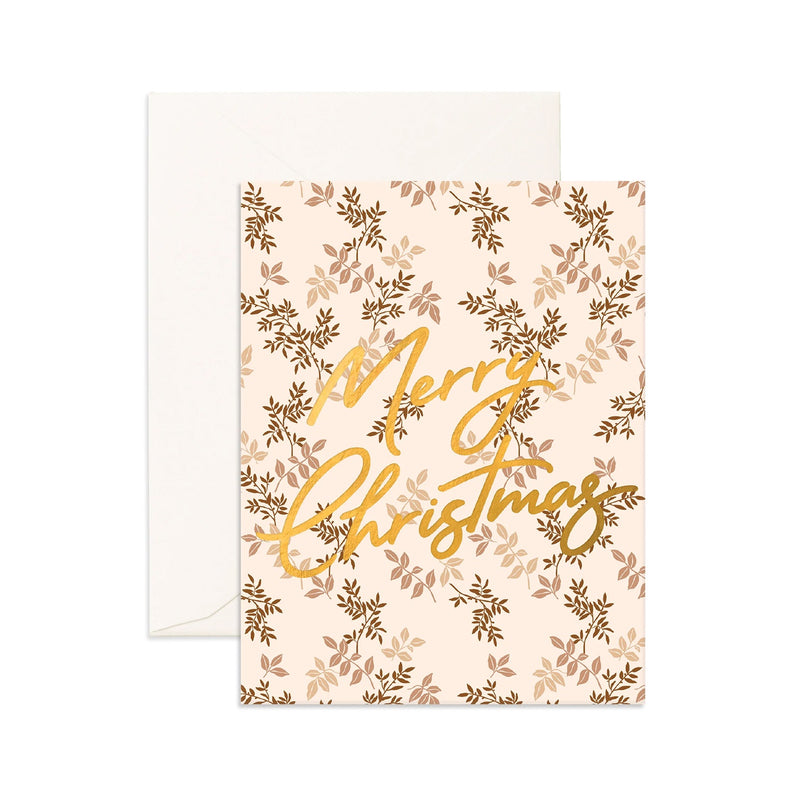 Card Christmas Redwood Vine
