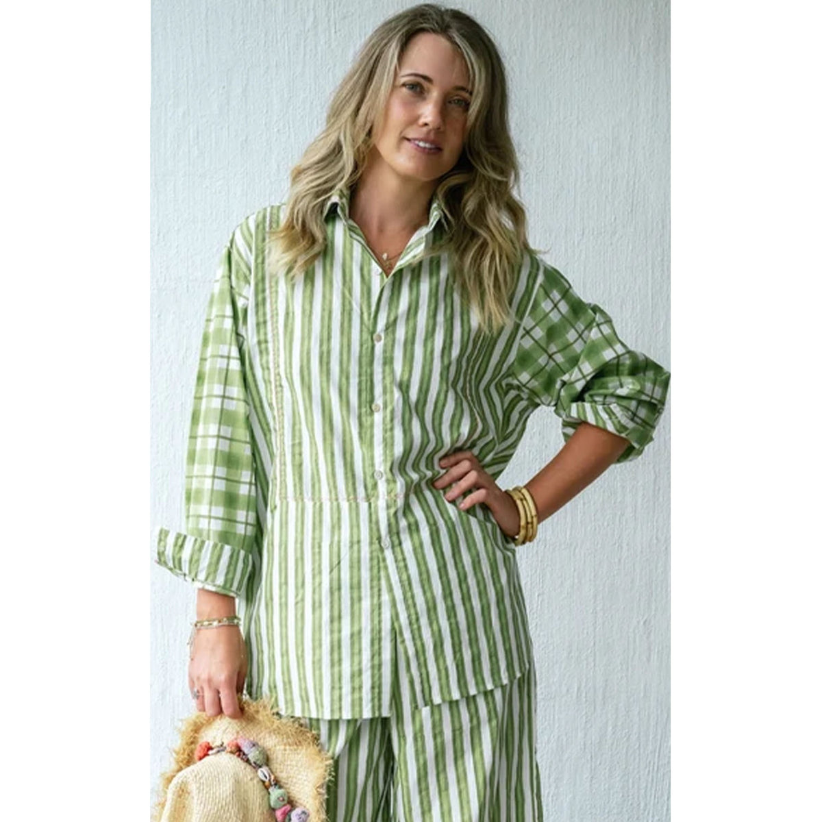 Shirt Calypso Stripe - Sweet Pea