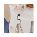 Flip Bag Hook - Chrome Black
