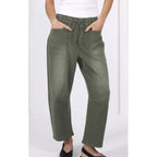 Jeans Leo Barrel - Khaki