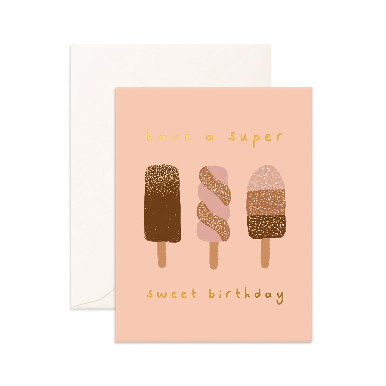 Card Sweet Ice Cream