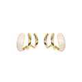 Earrings Mira Hoop - Entwined Mix