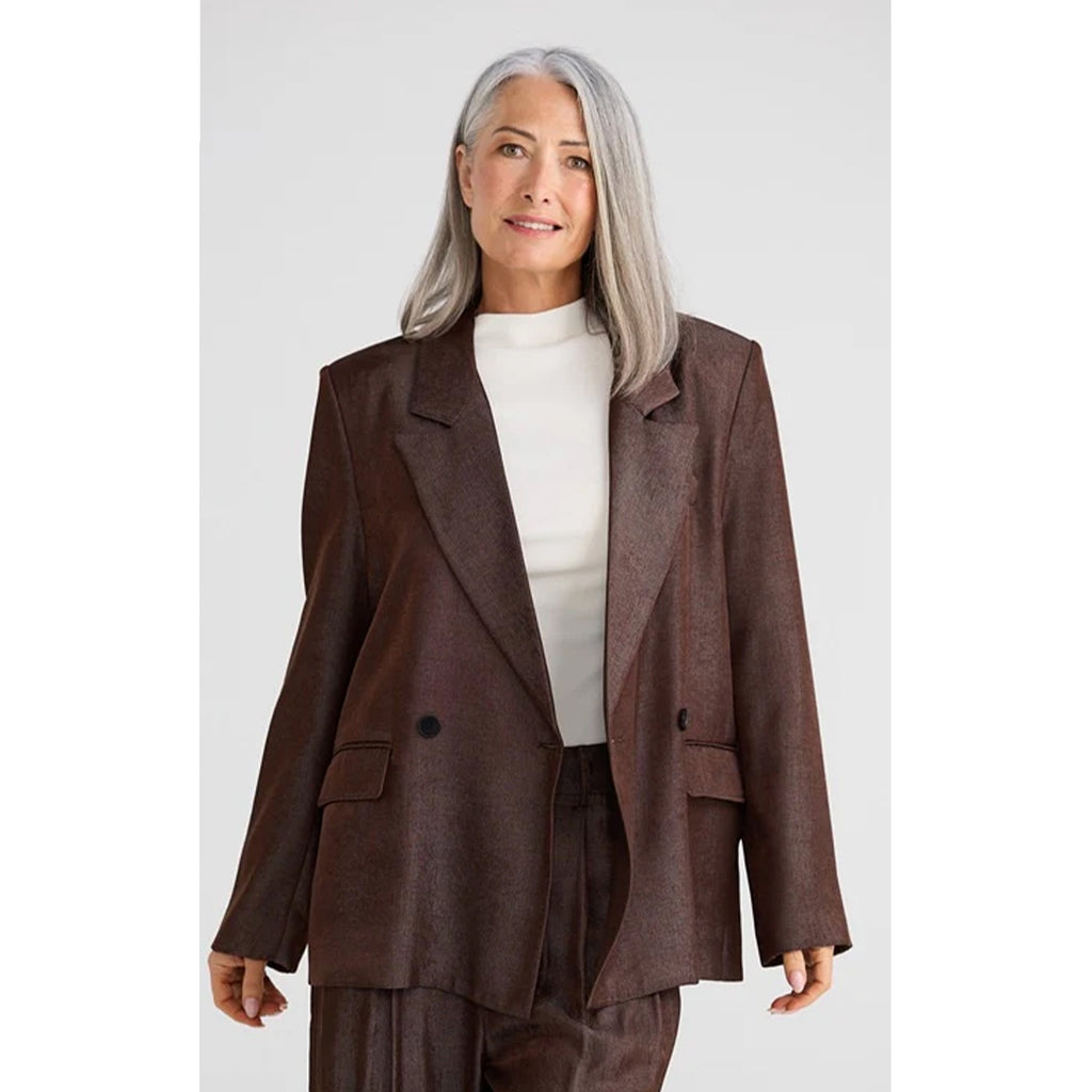 Blazer Blair Oversized - Bark