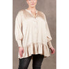 Top Norse Blouse ONE SIZE - Oyster