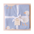 Baby Blanket Blue Ducks
